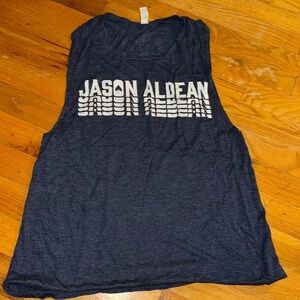 JASON ALDEAN
Playing Cards Womens Tank Top Shirt Sleeveless Gray Adult Size Lg